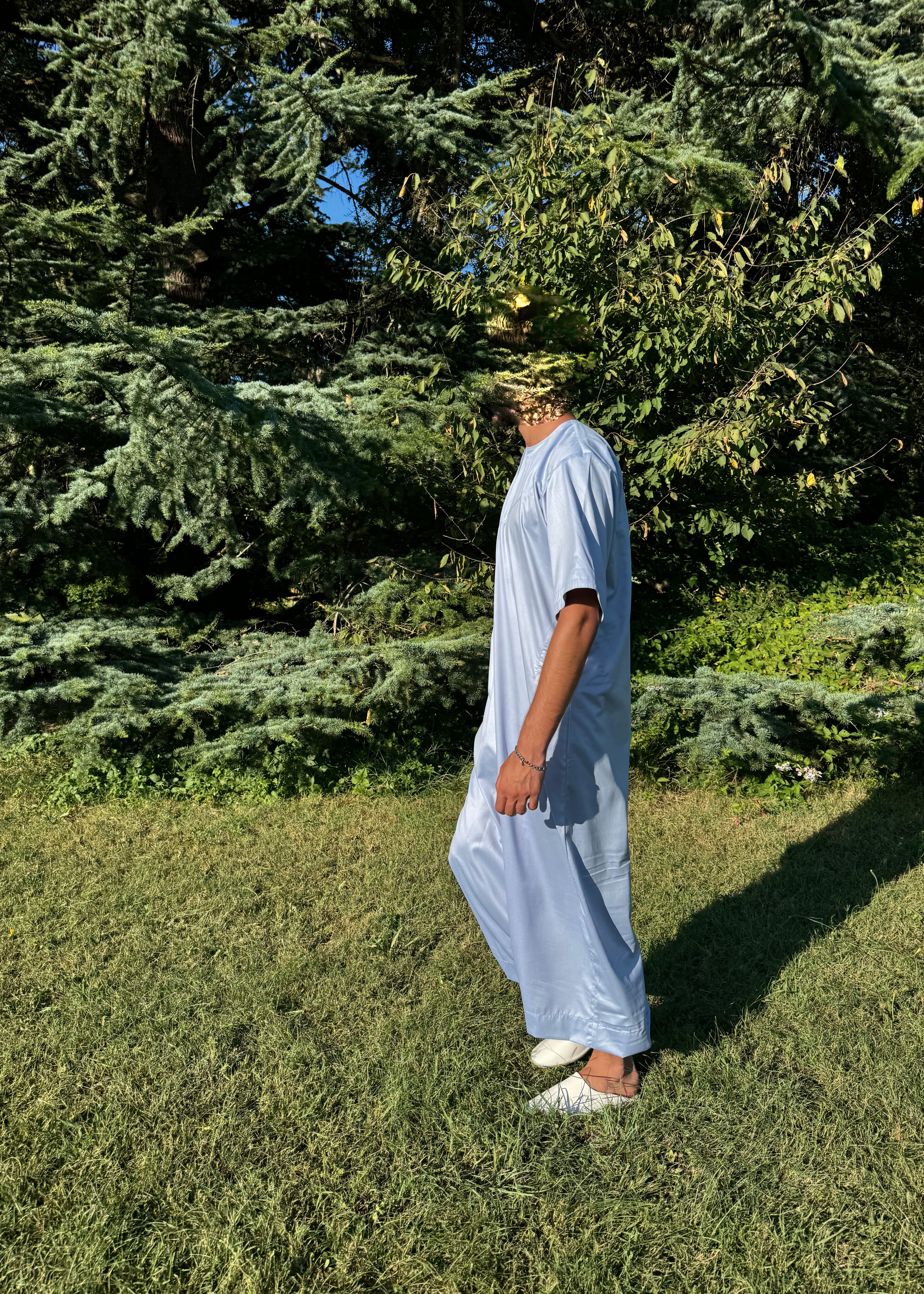 Qamis Bleu Fumé - Emirati