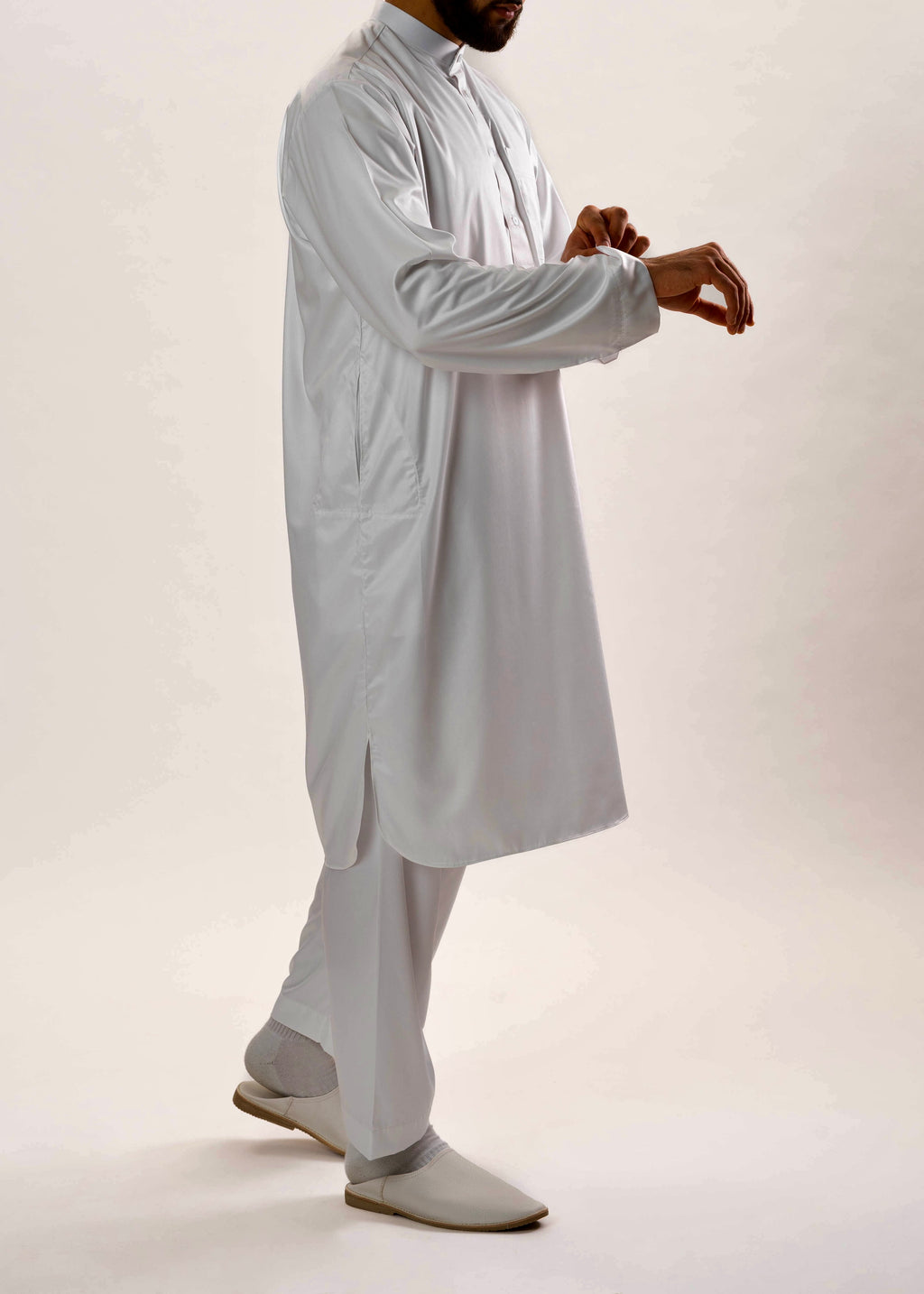 Qamis Pakistanais - Blanc