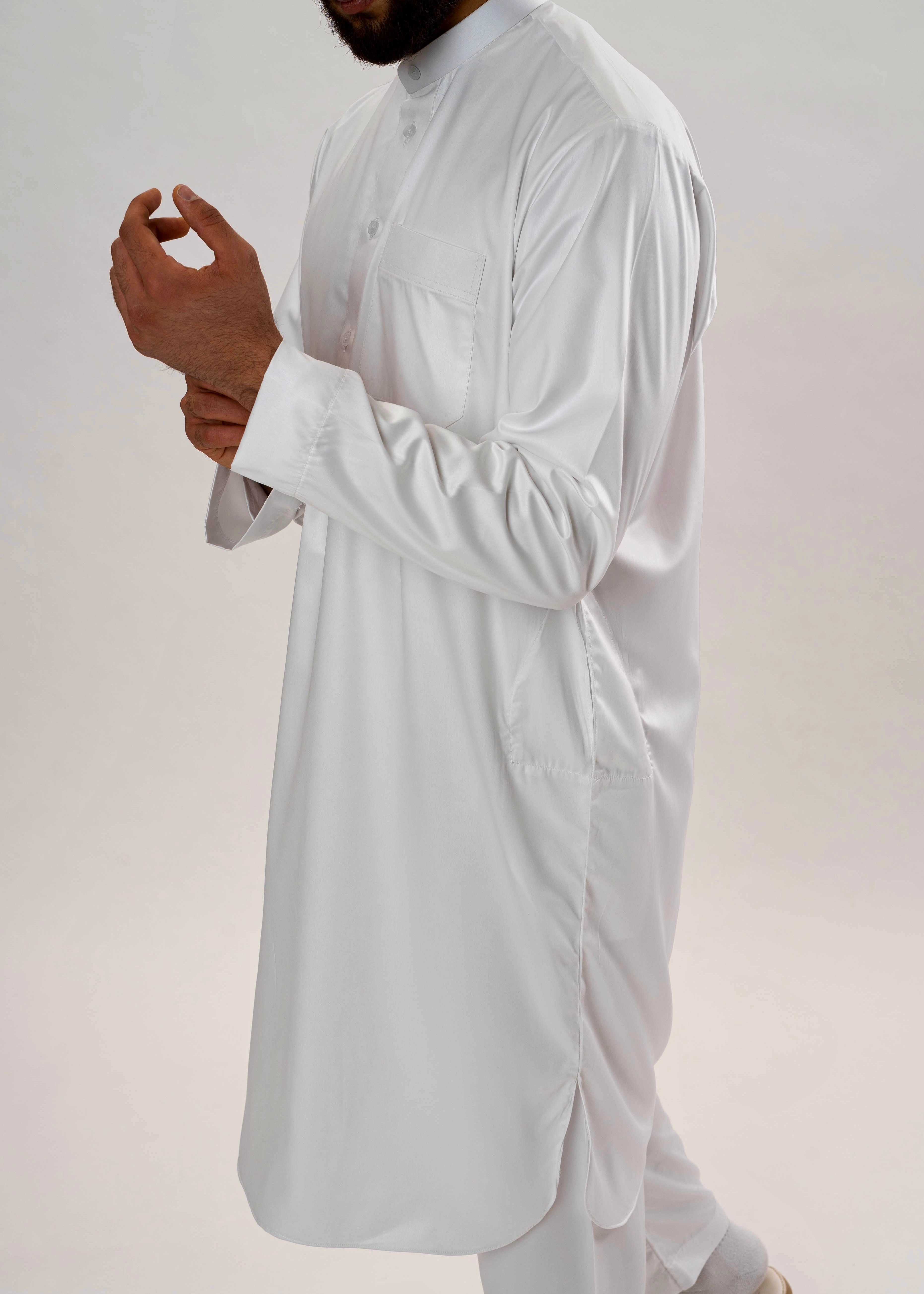 Qamis Pakistanais - Blanc