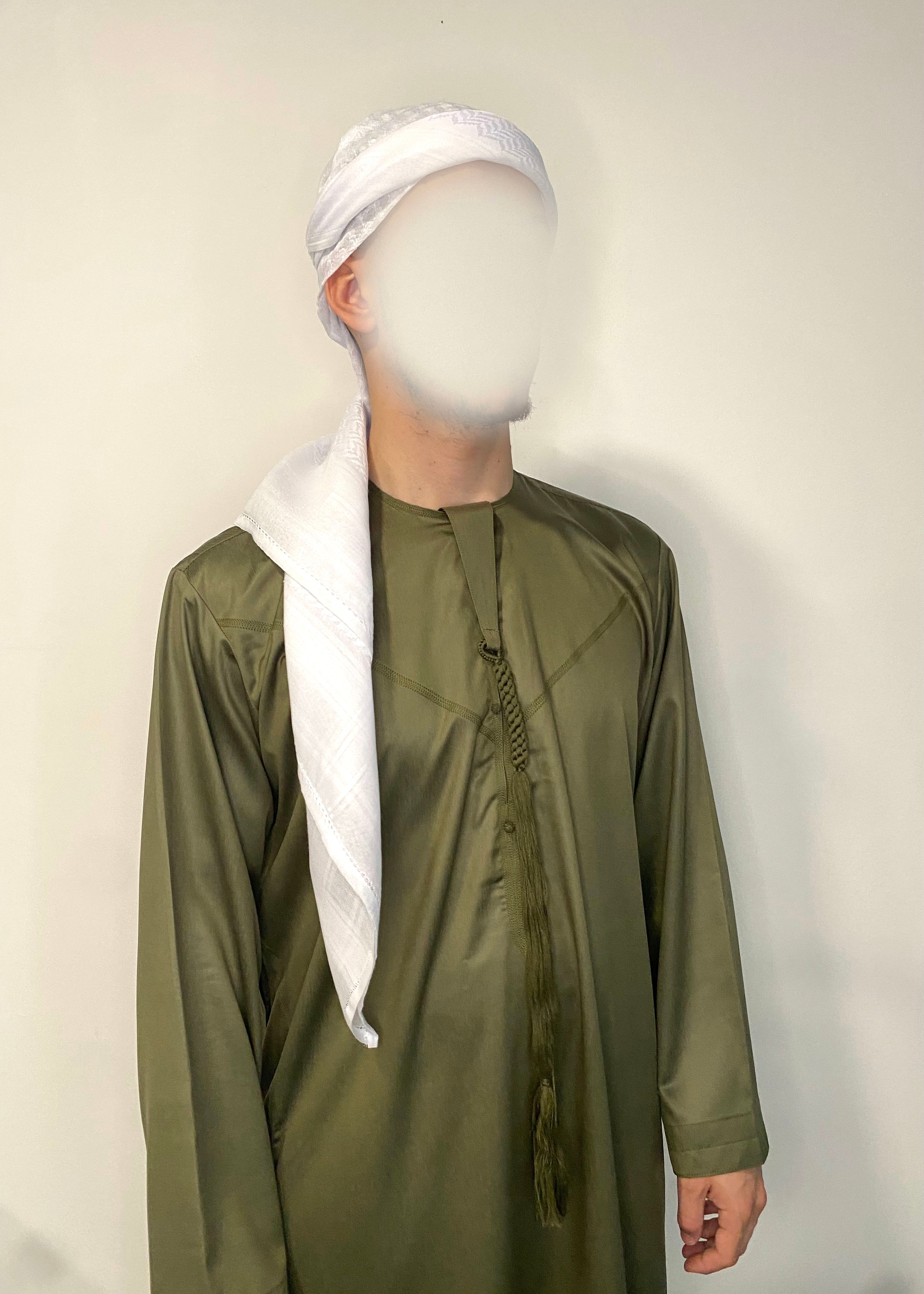 Qamis Vert Olive - Emirati