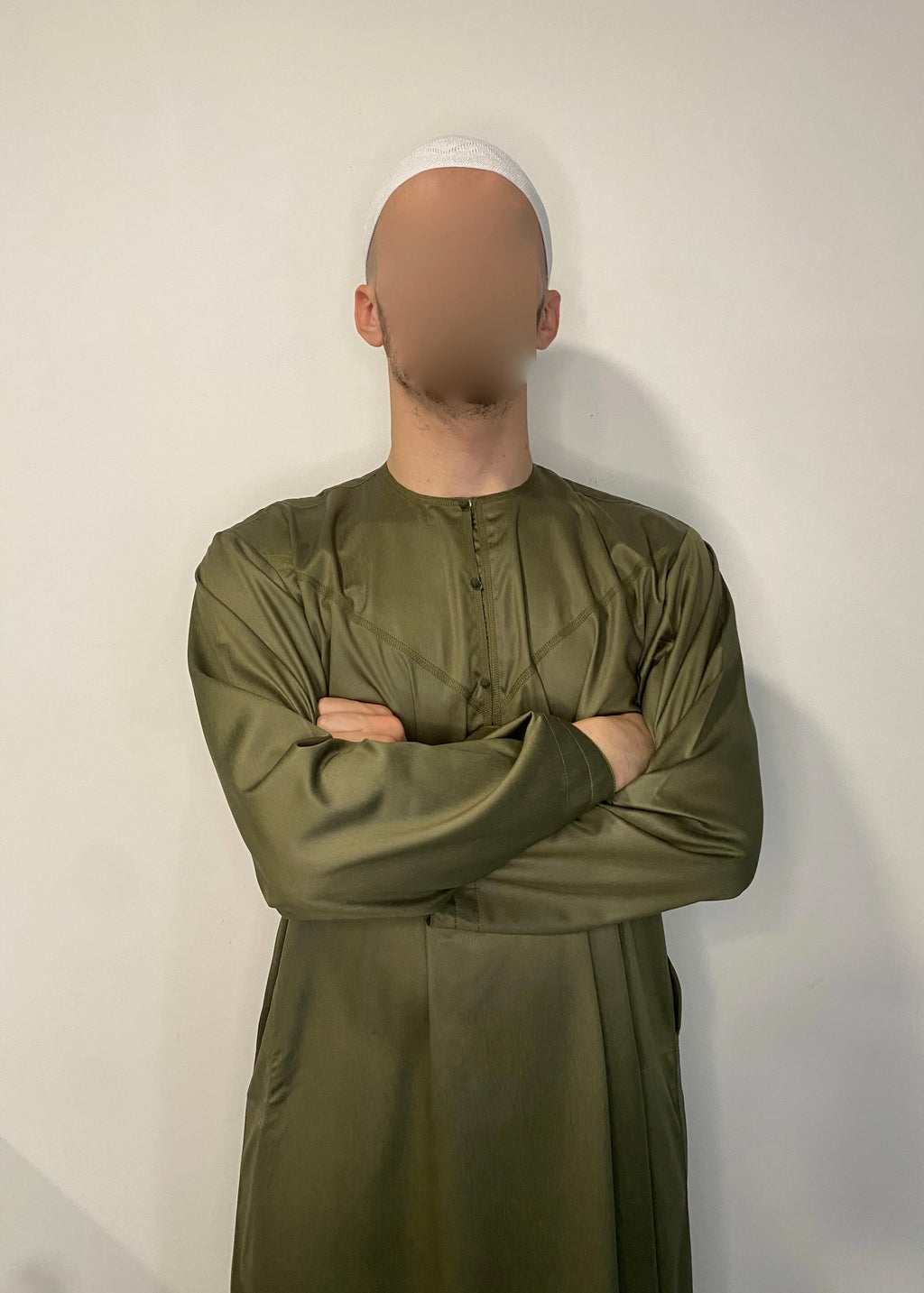 Qamis Vert Olive - Emirati