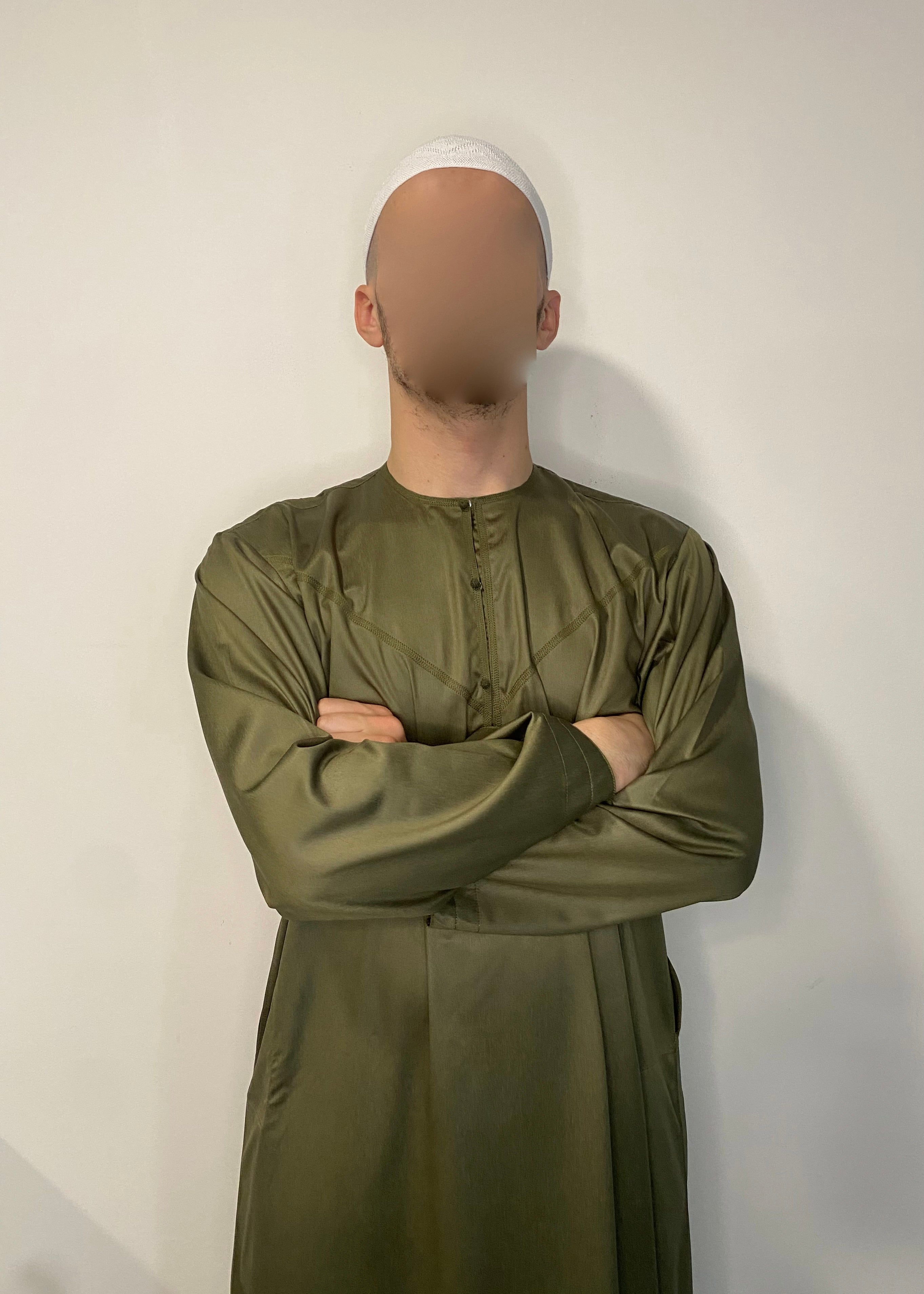 Qamis Vert Olive - Emirati
