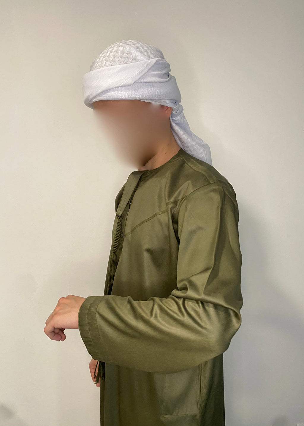 Qamis Vert Olive - Emirati