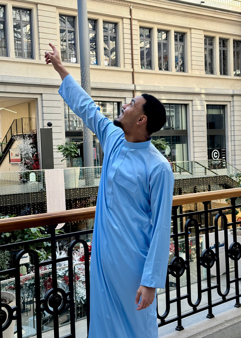 Qamis Safir | Bleu Ciel