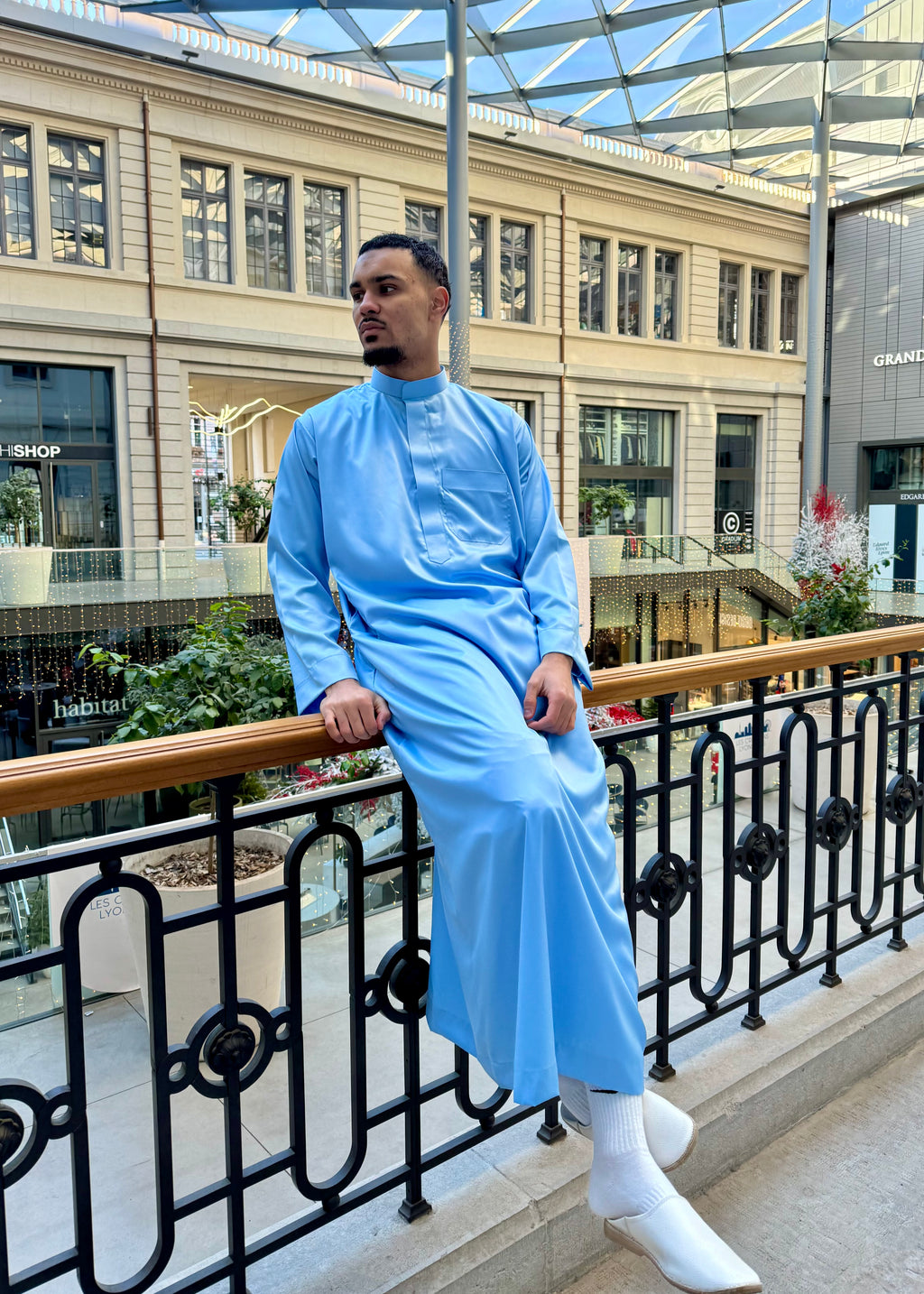 Qamis Safir | Bleu Ciel