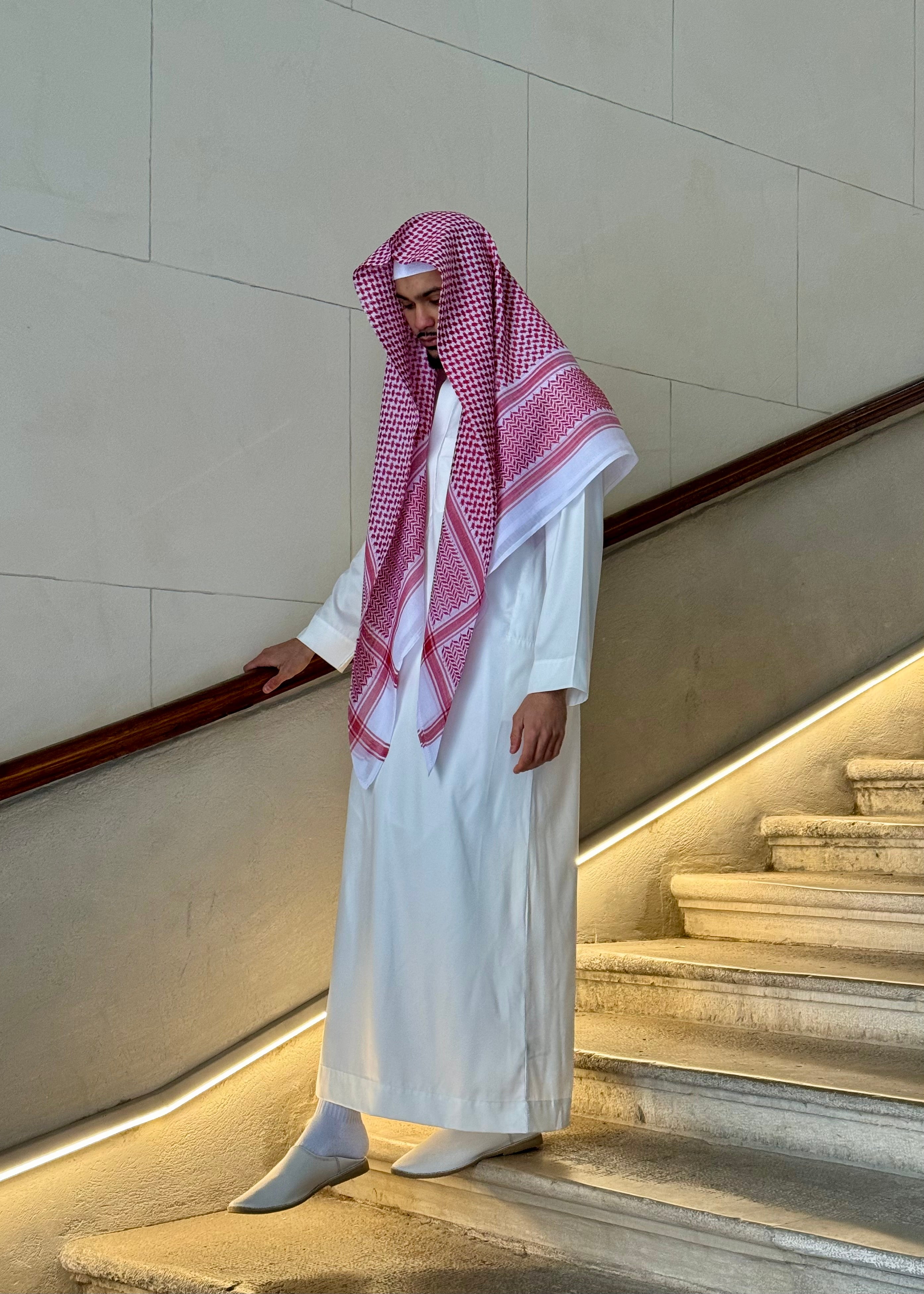 Shemagh Gernas Saoudien | Rouge