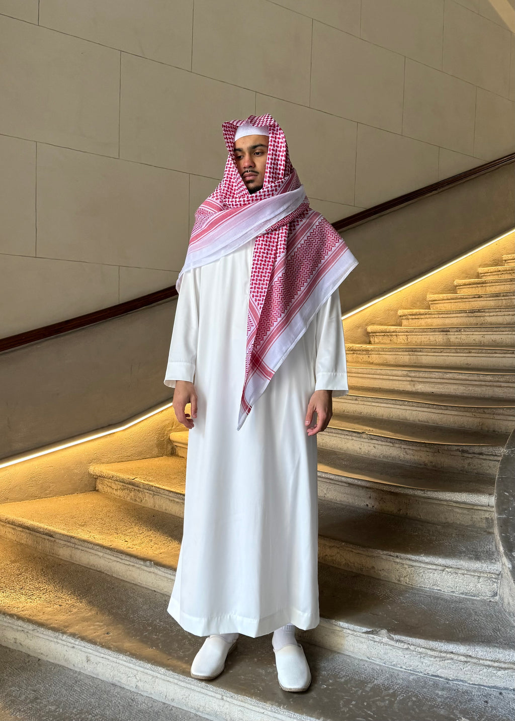 Shemagh Gernas Saoudien | Rouge