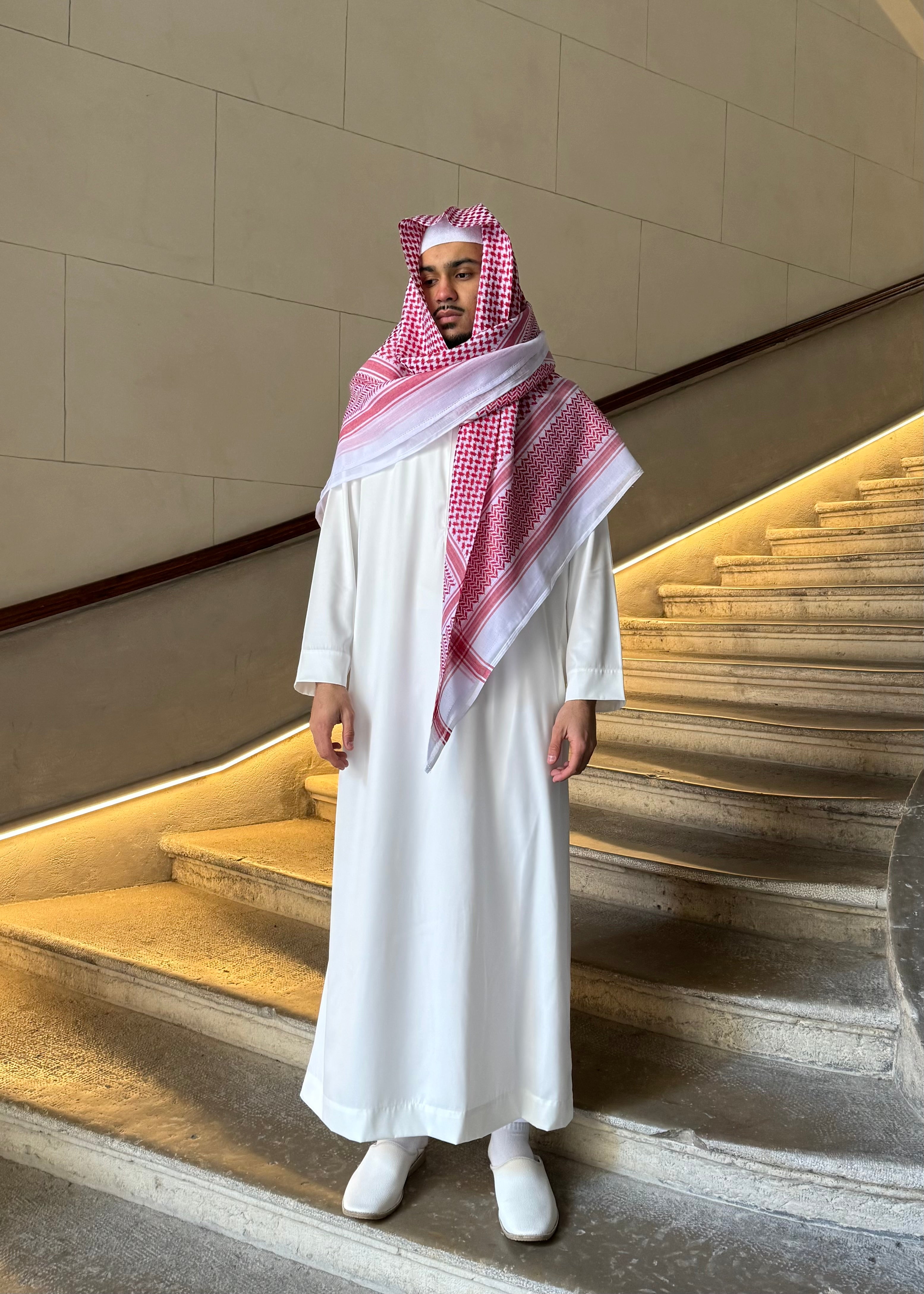 Shemagh Gernas Saoudien | Rouge