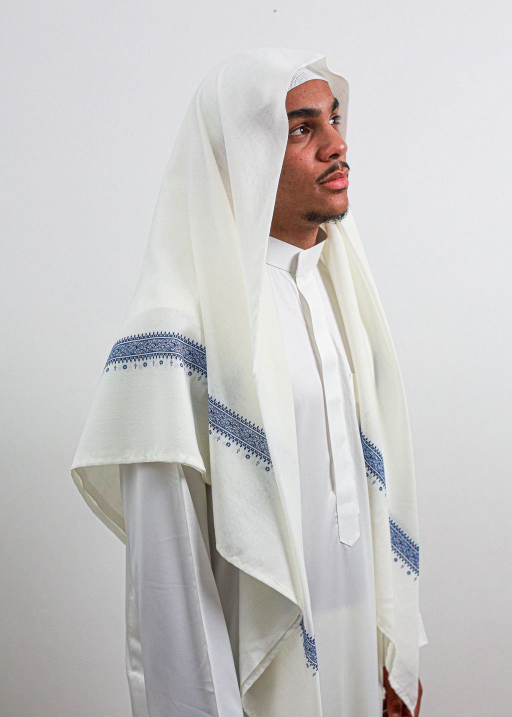 Shemagh Yéménite | Bleu