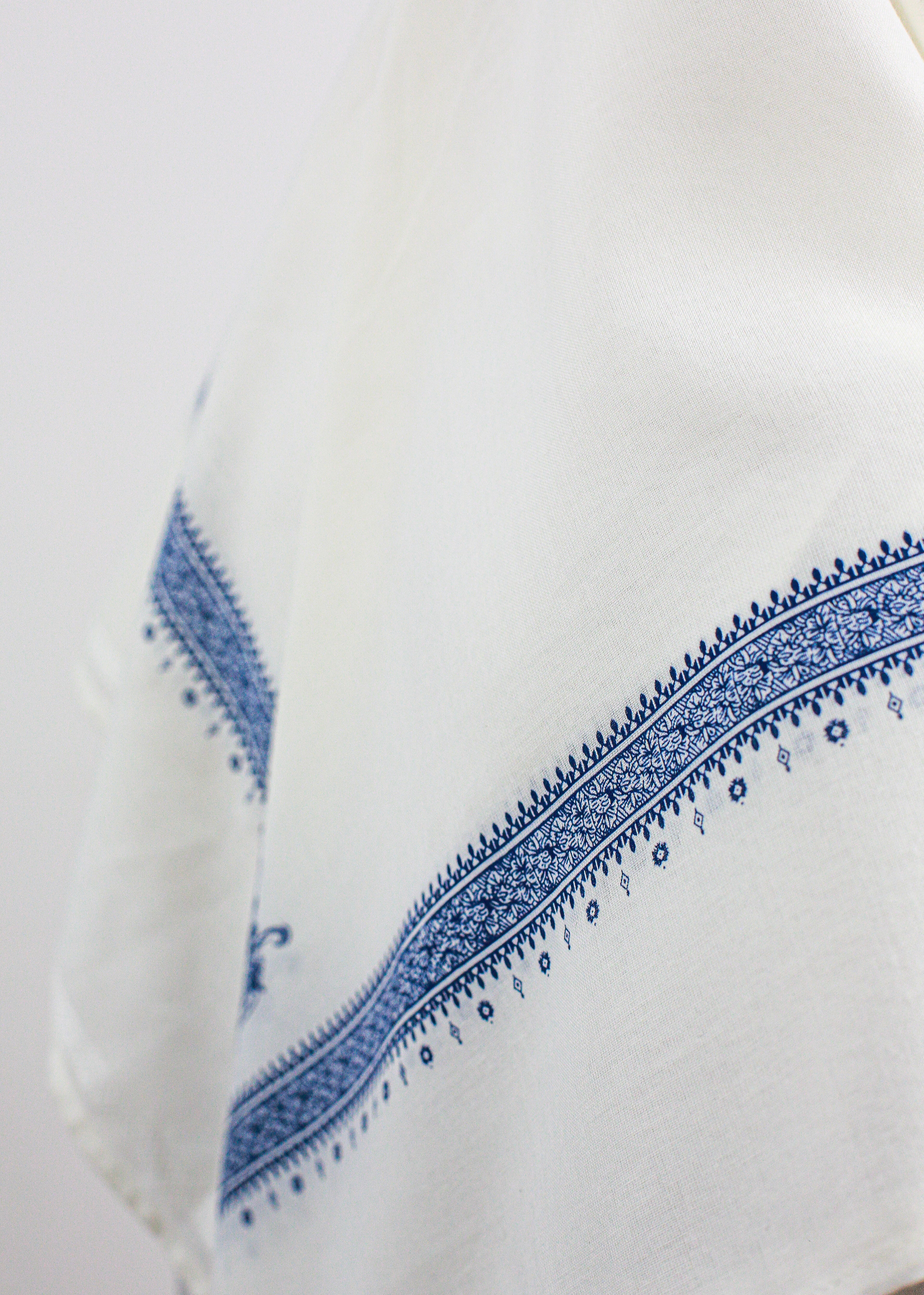 Shemagh Yéménite | Bleu