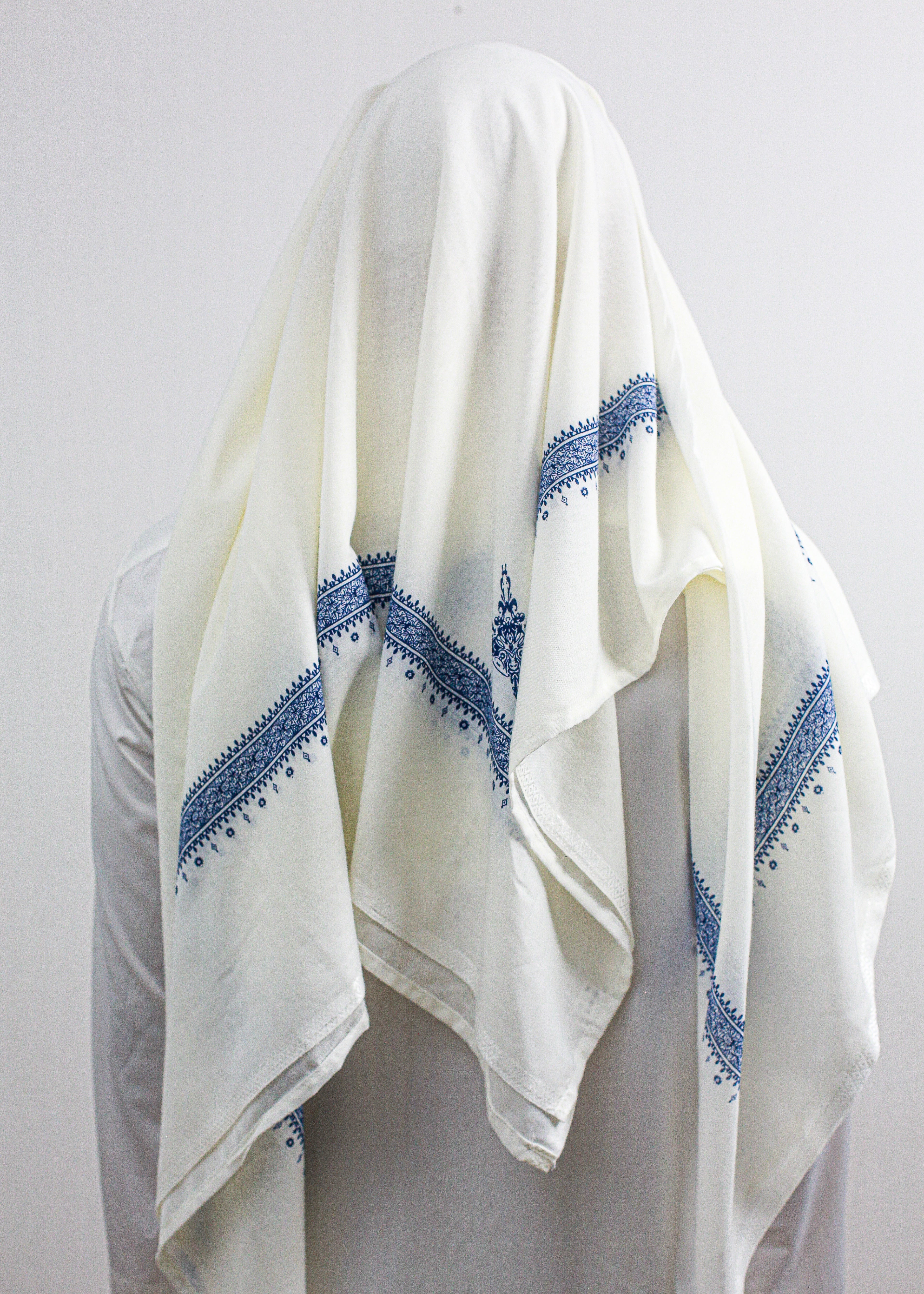 Shemagh Yéménite | Bleu