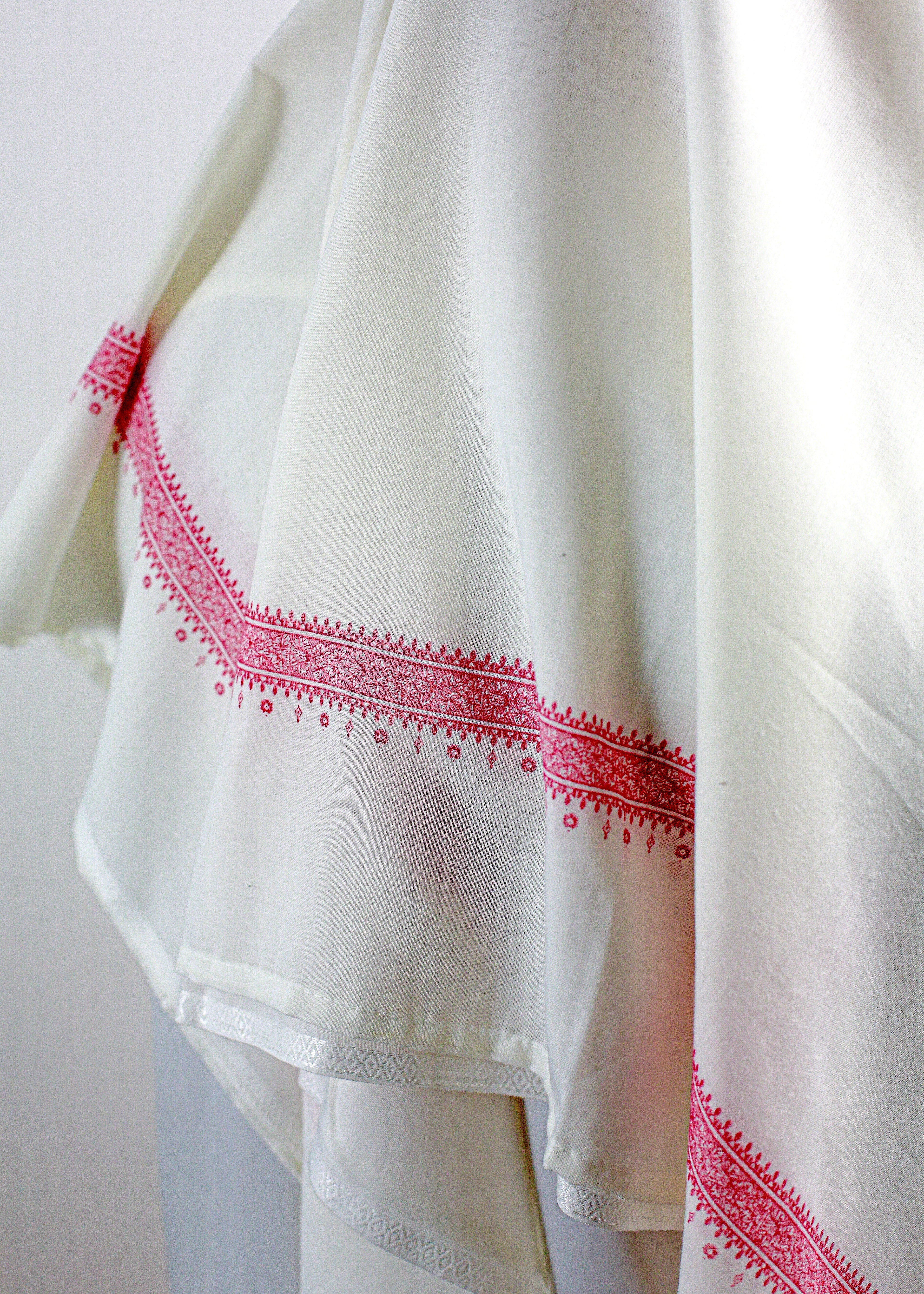 Shemagh Yéménite | Rouge